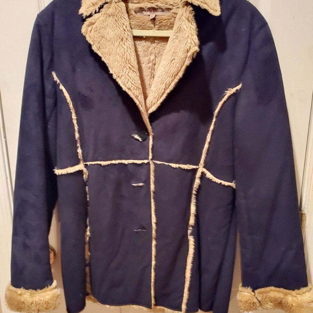 Faux Suede Jacket - Picture 3 of 4